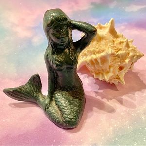 SOLD Cast Metal Mermaid Figurine